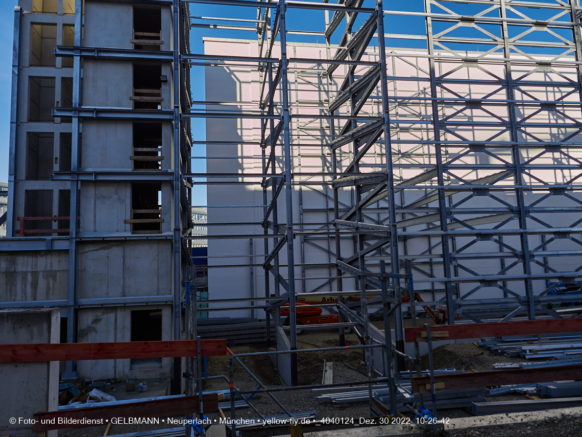 30.12.2022 - Baustelle R.EVO in Neuperlach-Süd